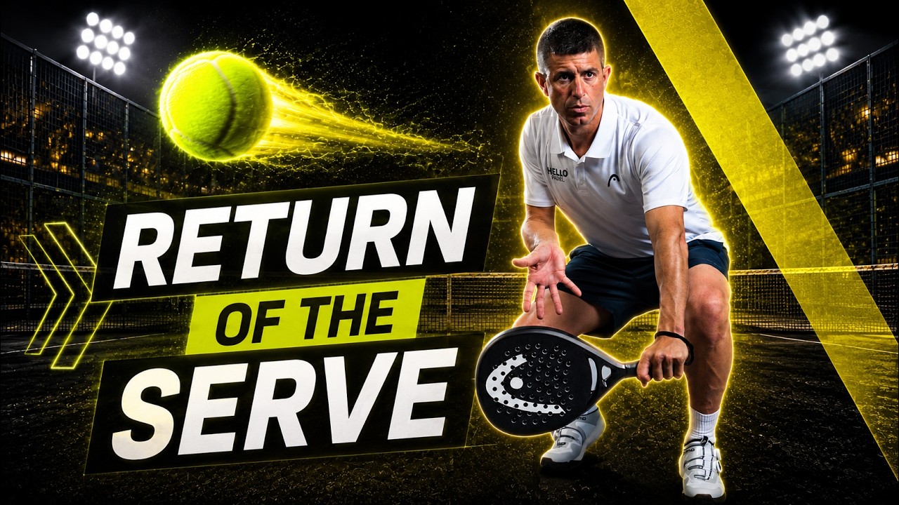 Return of serve: preparation and positioning
