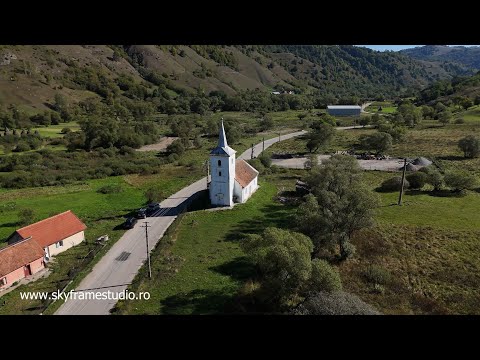 Biserica din Lunca Cernii de Jos | DJI Mini 4 PRO - Video 4K