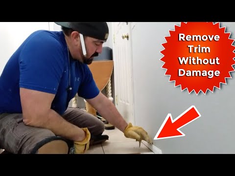 Pro Tip- How to Remove Baseboard Without Damaging Wall
