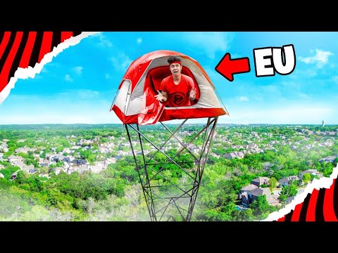 QUEM FICAR MAIS TEMPO NA BARRACA MAIS ALTA DO MUNDO, VENCE!