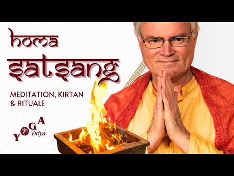 Homa-Satsang mit Sukadev - Yoga Vidya Live 12.02.2026, 20:00 Uhr