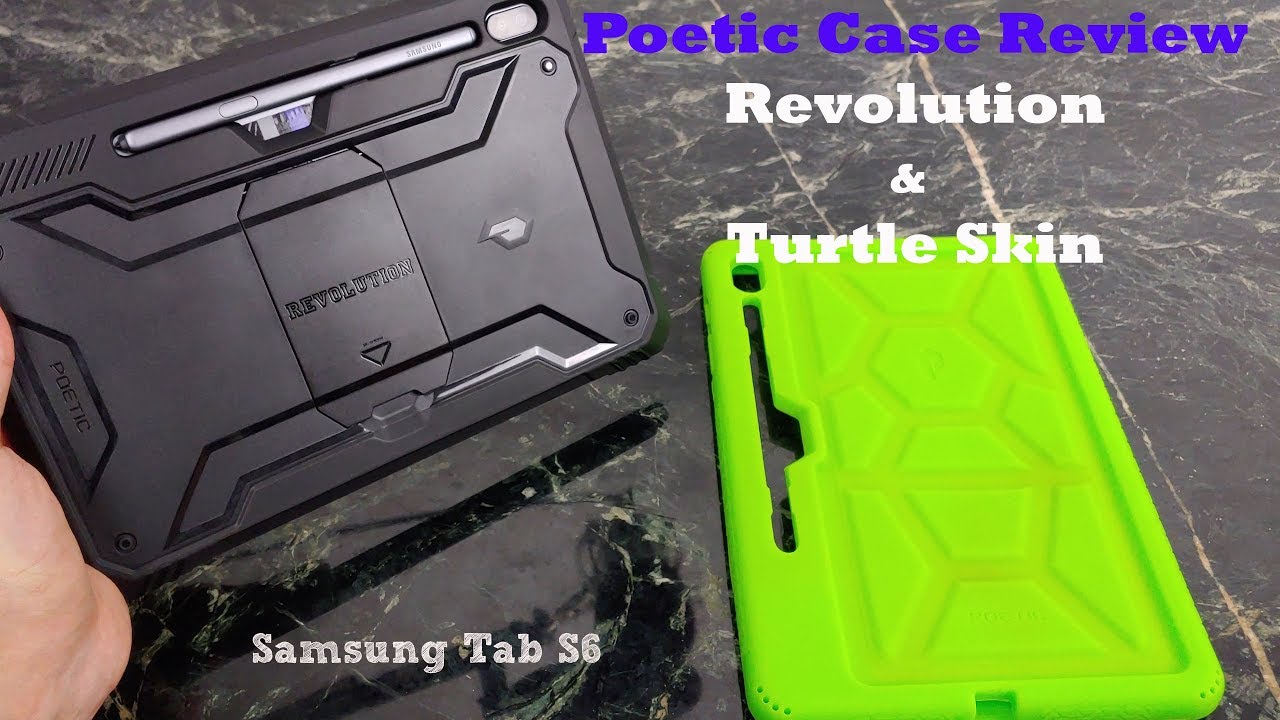 Poetic Revolution Case Review Samsung Tab S6