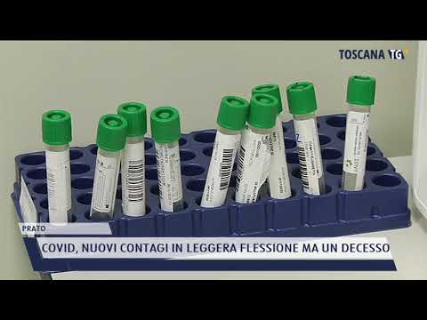 2021-04-26 PRATO - COVID, NUOVI CONTAGI IN LEGGERA FLESSIONE MA UN DECESSO