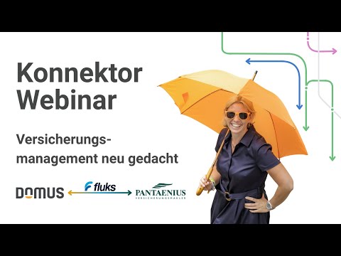 Webinar: Digitales Versicherungsmanagement mit PantaeniusCONNECT, DOMUS & fluks neu gedacht