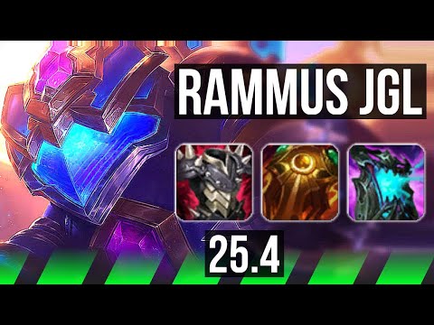 RAMMUS vs MASTER YI (JGL) | Dominating, Rank 12 Rammus | BR Grandmaster | 25.4
