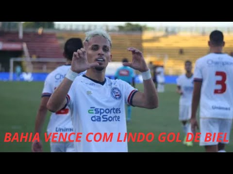 BAHIA GANHA COM LINDO GOL DE BIEL!!