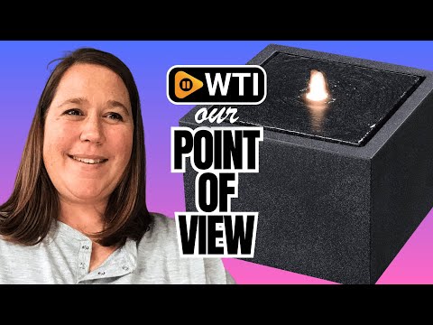 12.79” H Outdoor Water Fountain Made with Eco-Friendly Recyclable Materials - WTI product video review