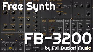 Video thumbnail for Free Synth - FB-3200 by Full Bucket Music (No Talking) by Elektronick Musick