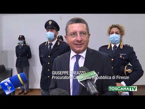 2020-09-17 FIRENZE - DROGA, MAXIOPERAZIONE, SGOMINATO CARTELLO