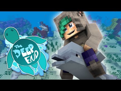 HOLY MOLY! DOLPHINS! - Minecraft The Deep End SMP - Ep.1