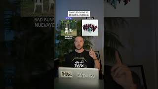 Sampled Song Vs. Original Version: Bad Bunny “NUEVAYoL” #shorts #badbunny #sample #samples #music