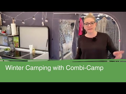 Winter camping with the Combi-Camp tent trailer