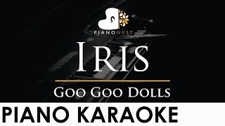 Download lagu Goo Goo Dolls - Iris - Piano Karaoke Instrumental Cover with Lyrics mp3