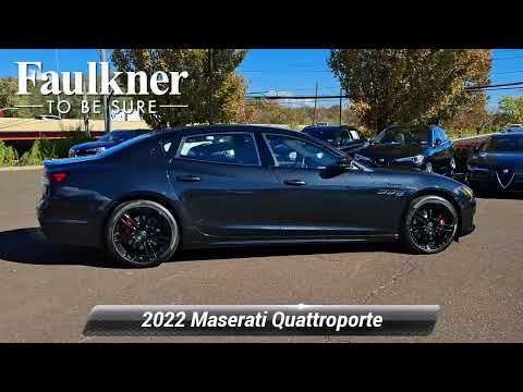Certified 2022 Maserati Quattroporte Modena Q4, Willow Grove, PA NX406996