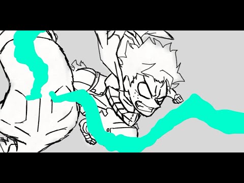 MHA FAN ANIMATION | DEKU VS SHIGARAKI