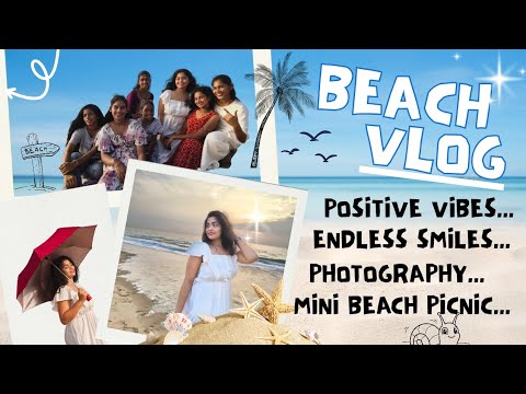 Beach vlog|watch till the end 🥳|Fun & Chill#beachvibes #ytvlogs#friendsforever#viral#positivevibes 