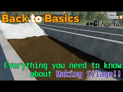 Farming Simulator 19 - Back to Basics - A beginners guide to Making Silage