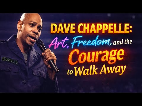 Dave Chappelle: Art, Freedom, and the Courage to Walk Away