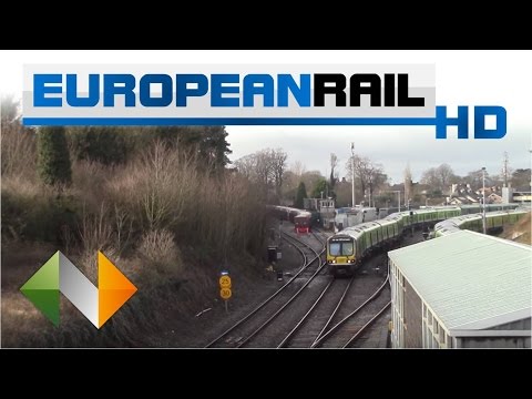 Iarnród Éireann Irish Rail Commuter 29000 DMU 29027 + 29024 shunt at Drogheda Railcar Service Depot