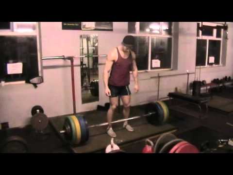 James Ferrin Jr 190kg Deadlift (Centaur Gym)