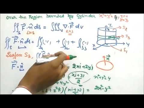 Gauss Divergence Theorem Numerical [Part 2] II Engineering Maths
