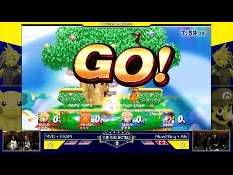 TBH6 Doubles  WINNERS QUARTERS - MVD + ESAM vs Mew2King + Ally - Wii U