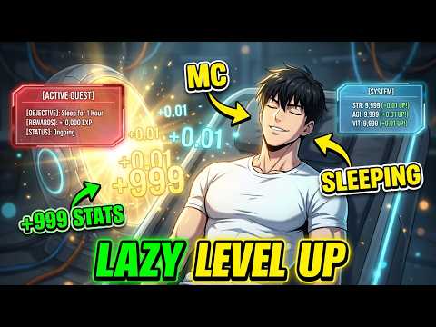 They thought my talent was trash. Then I gained 33 stat points just by taking a nap.#anime #manhwa