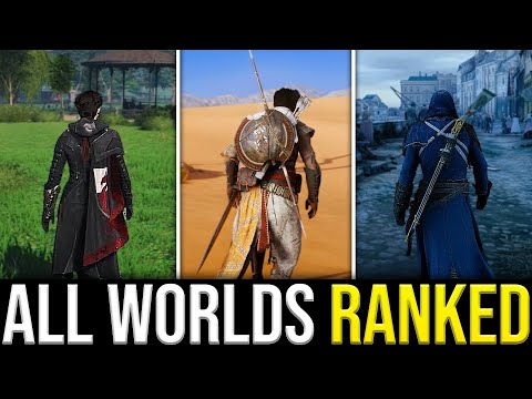 Ranking The World In Every Assassin's Creed Game