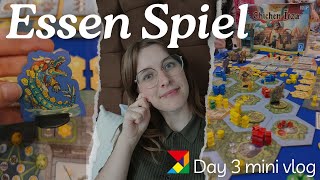 Essen Spiel 2024 - Day 3 mini vlog