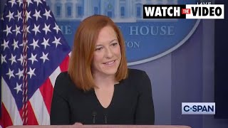 Jen Psaki's jab at Trump: "I can't say we miss him"