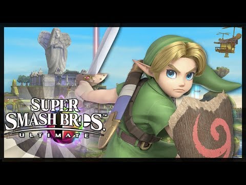 Super Smash Bros Ultimate - Young Link Classic Mode Co-Op Gameplay