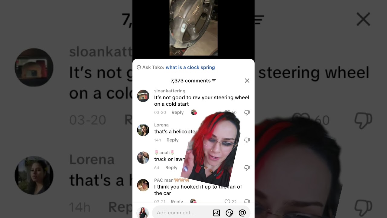 Does Anyone Know Why This Steering Wheel Does This? #reactionvideo #mechanicvideos #mechanic #shorts