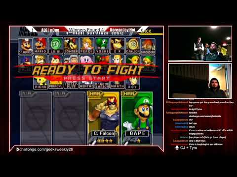 Geeksboro Melee Weekly 26 - ALG | n0ne vs Korean Icy Hot