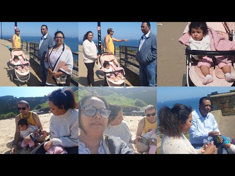 Tour of King Edwards Bay from Tynemouth Castle and Priory to Short Sands Beach ,Trip to Newcastle .