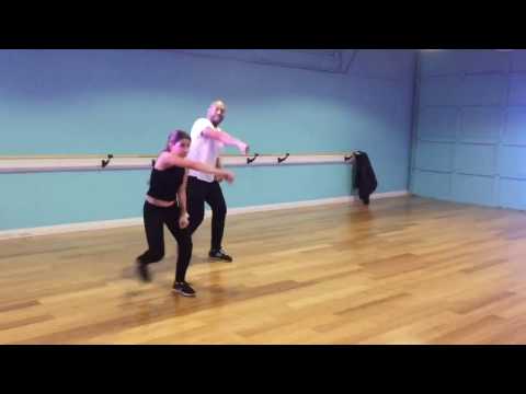 Zoe Sharek working it with the amazing Courtney Miller