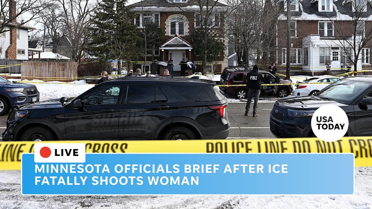 Minneapolis officials brief after ICE agent fatally shoots woman in Minnesota