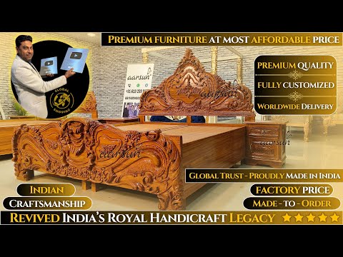 Best Wooden Bed Design Ideas | Double Bed Video