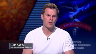 Emotional video for EJ Whitten Foundation 'The Conversation' at legends match.