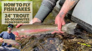 24 Trout Just 60-90 Minutes From Portland - Lunkers in Lakes