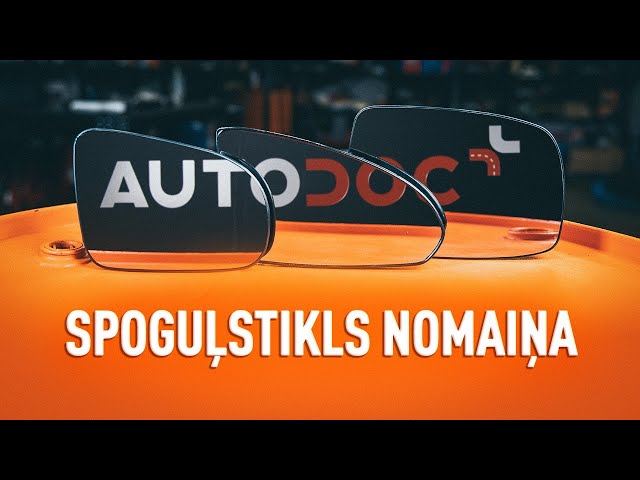 Noskatieties video ceļvedi par to, kā nomainīt Spoguļstikls uz AUDI A6 Avant (4A, C4)