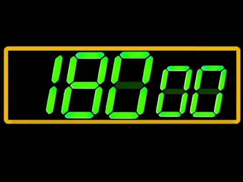 180 Seconds (3 Minutes) Countdown Clock timer BBC News 2005 Theme Version 2024