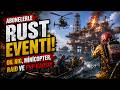 RUST EVENT WITH SUBSCRIBERS OIL RIG MINICOPTER RAID PVP CHAOS SETH RUST KICK 5