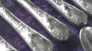 CHRISTOFLE Marly Silverware 12 place service - 100 pieces  SEE VIDEO!
