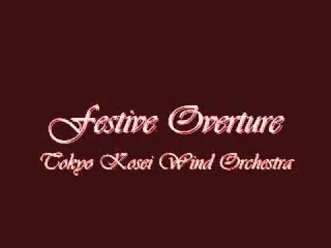 Festive Overture. Eastman Wind Ensemble.