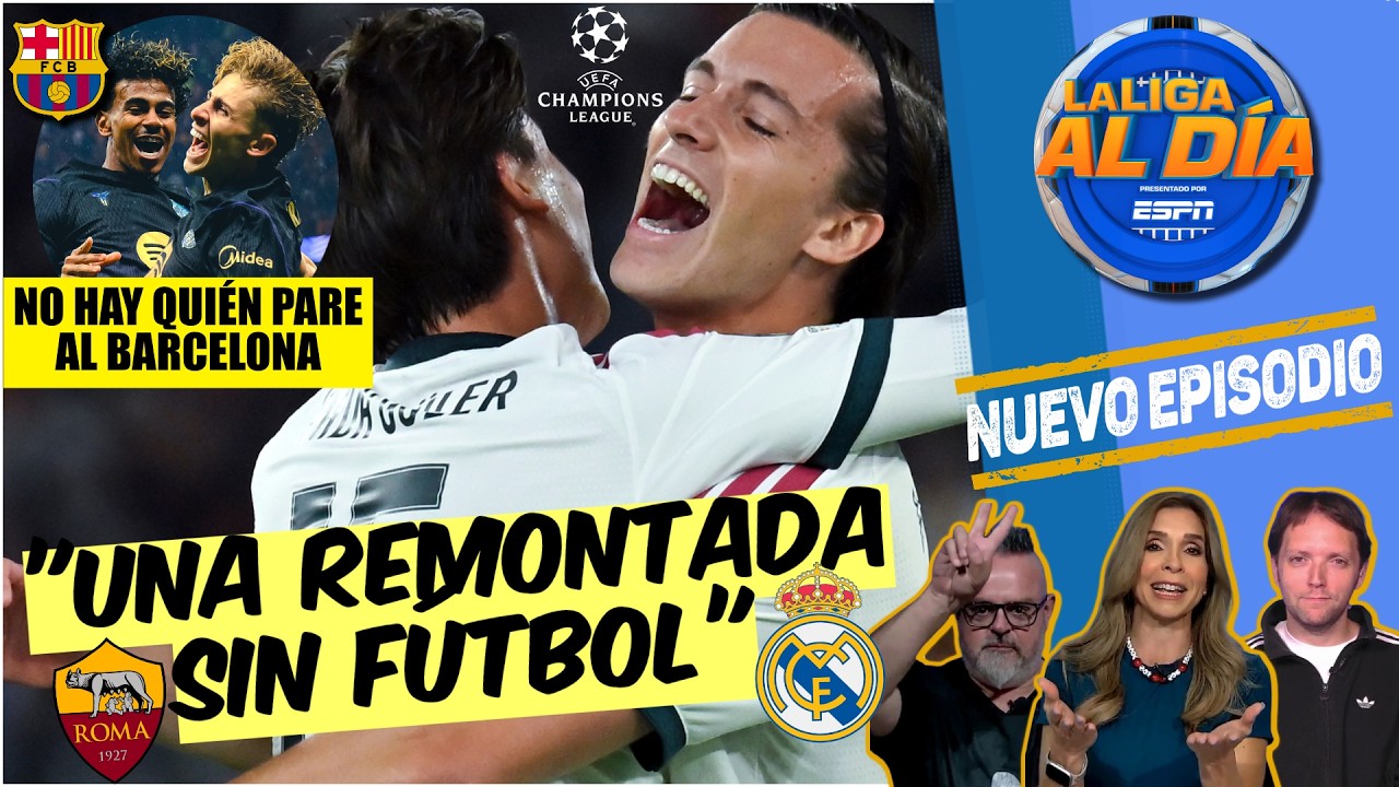 REAL MADRID deja MUCHO que DESEAR. La ÉPICA REMONTADA en CHAMPIONS es MENTIROSA | La Liga Al Día