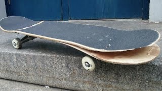 THE WEIRDEST SKATEBOARD BREAK OF ALL TIME?!