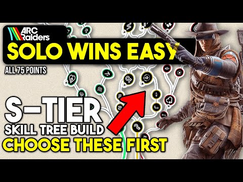 Arc Raiders OP Skill Tree Build Guide - BEST SKILLS TO UNLOCK! - SOLO Beginner to Pro Full Guide