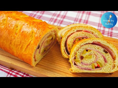 How to make Pan de jamon (Venezuelan Christmas ham bread)