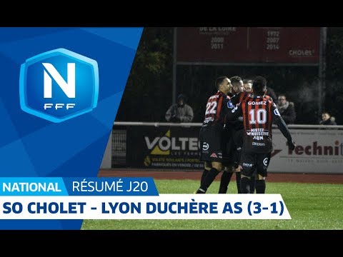 J20 - SO Cholet - Lyon Duchère AS (3-1) le résumé I FFF 2018