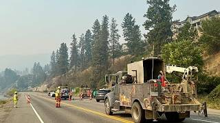 Columbia Británica trata de contener varios incendios en sus bosques